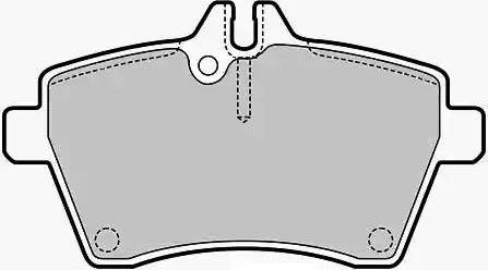 Duron DBP221749 - Kit de plaquettes de frein, frein à disque cwaw.fr