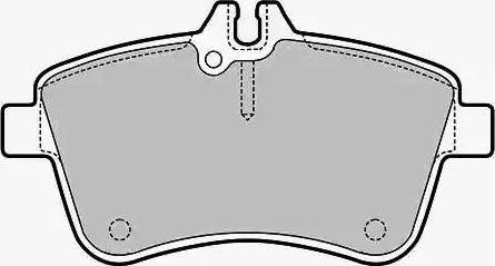 Duron DBP221750 - Kit de plaquettes de frein, frein à disque cwaw.fr