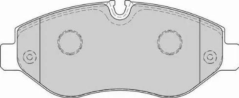 Duron DBP221778 - Kit de plaquettes de frein, frein à disque cwaw.fr