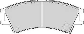 Duron DBP271326 - Kit de plaquettes de frein, frein à disque cwaw.fr