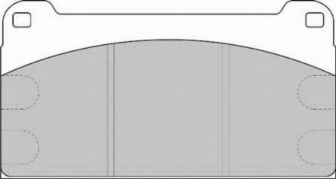 Duron DCV958 - Kit de plaquettes de frein, frein à disque cwaw.fr