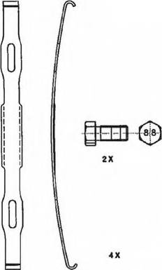 Duron DCV4170B - Kit de plaquettes de frein, frein à disque cwaw.fr