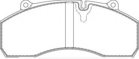 Duron DCV1901B - Kit de plaquettes de frein, frein à disque cwaw.fr