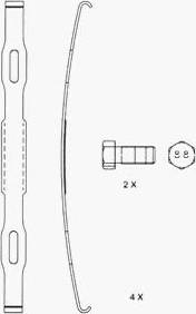 Duron DCV4378BFE - Kit de plaquettes de frein, frein à disque cwaw.fr