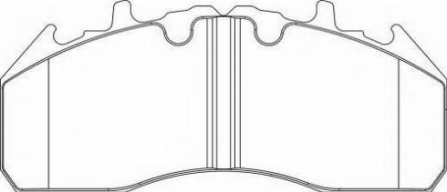 Duron DCV1855BFE - Kit de plaquettes de frein, frein à disque cwaw.fr