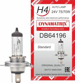 Dynamatrix DB64196 - Ampoule, projecteur principal cwaw.fr