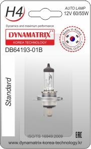 Dynamatrix DB64193-01B - Ampoule, projecteur principal cwaw.fr