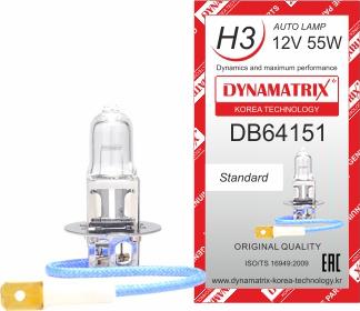 Dynamatrix DB64151 - Ampoule, projecteur principal cwaw.fr