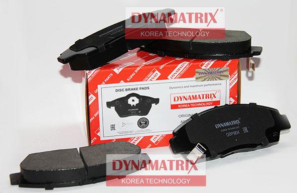 Dynamatrix DBP904 - Kit de plaquettes de frein, frein à disque cwaw.fr