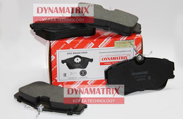 Dynamatrix DBP970 - Kit de plaquettes de frein, frein à disque cwaw.fr