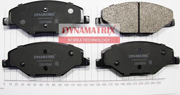 Dynamatrix DBP4590 - Kit de plaquettes de frein, frein à disque cwaw.fr