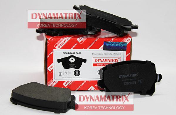 Dynamatrix DBP4058 - Kit de plaquettes de frein, frein à disque cwaw.fr