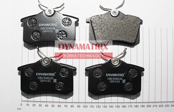 Dynamatrix DBP4183 - Kit de plaquettes de frein, frein à disque cwaw.fr