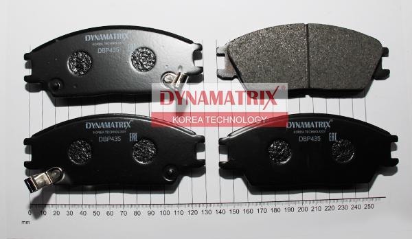 Dynamatrix DBP435 - Kit de plaquettes de frein, frein à disque cwaw.fr