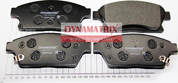 Dynamatrix DBP4264 - Kit de plaquettes de frein, frein à disque cwaw.fr