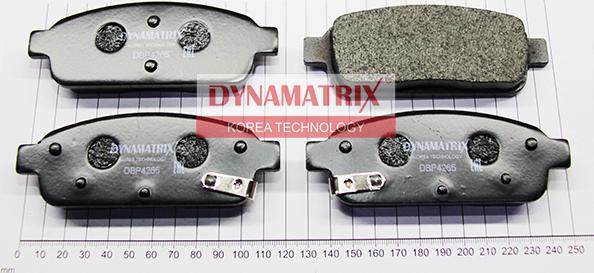 Dynamatrix DBP4265 - Kit de plaquettes de frein, frein à disque cwaw.fr