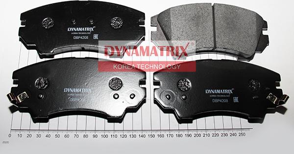 Dynamatrix DBP4208 - Kit de plaquettes de frein, frein à disque cwaw.fr