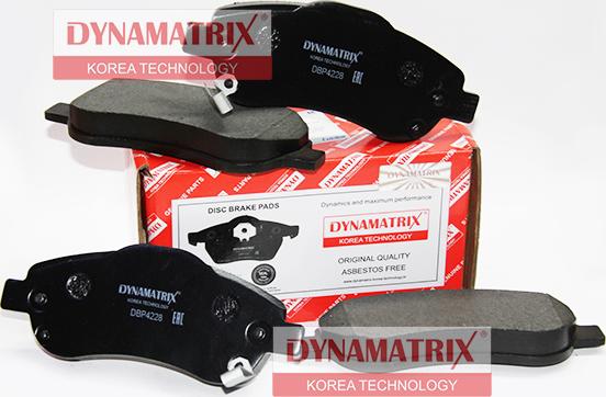 Dynamatrix DBP4228 - Kit de plaquettes de frein, frein à disque cwaw.fr