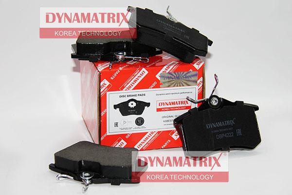 Dynamatrix DBP4222 - Kit de plaquettes de frein, frein à disque cwaw.fr