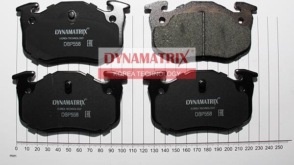 Dynamatrix DBP558 - Kit de plaquettes de frein, frein à disque cwaw.fr