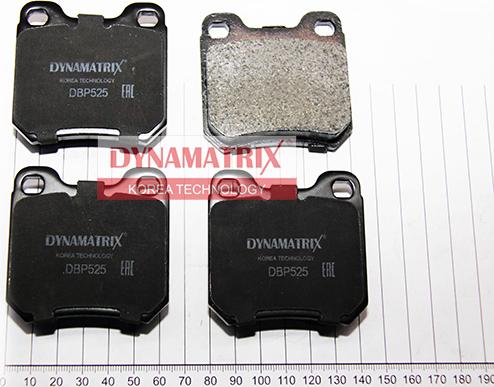 Dynamatrix DBP525 - Kit de plaquettes de frein, frein à disque cwaw.fr