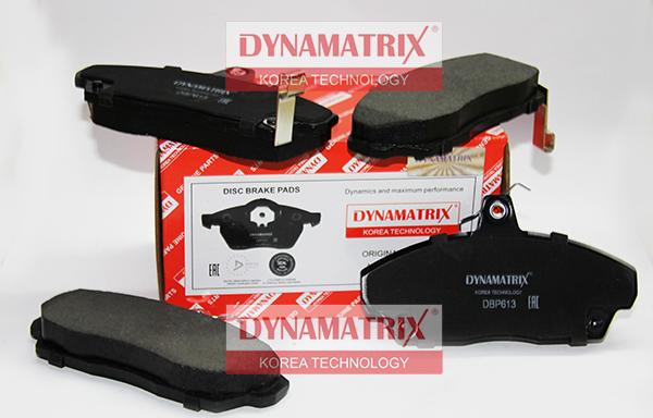 Dynamatrix DBP613 - Kit de plaquettes de frein, frein à disque cwaw.fr