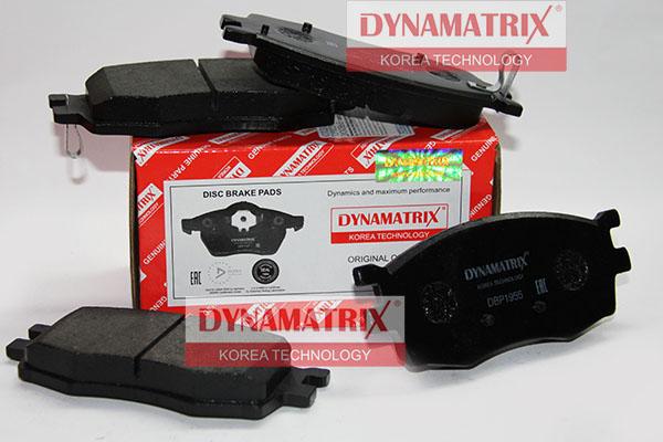 Dynamatrix DBP1955 - Kit de plaquettes de frein, frein à disque cwaw.fr