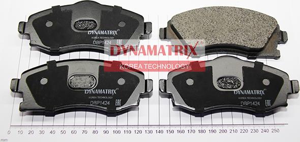 Dynamatrix DBP1424 - Kit de plaquettes de frein, frein à disque cwaw.fr