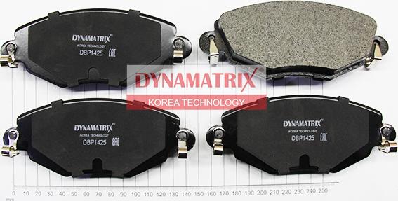 Dynamatrix DBP1425 - Kit de plaquettes de frein, frein à disque cwaw.fr