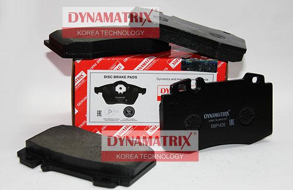 Dynamatrix DBP1426 - Kit de plaquettes de frein, frein à disque cwaw.fr