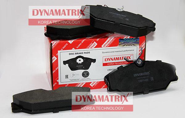 Dynamatrix DBP1420 - Kit de plaquettes de frein, frein à disque cwaw.fr