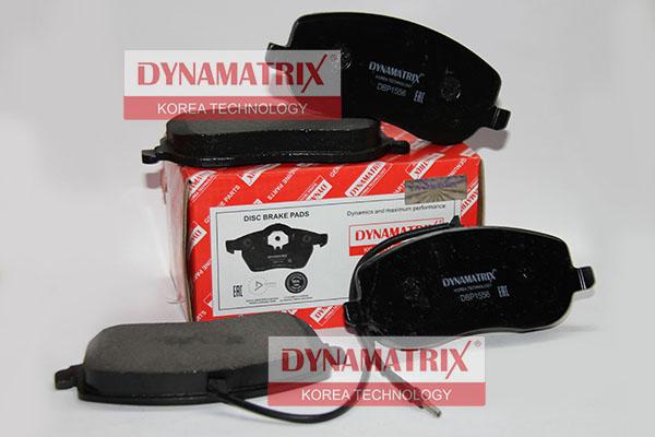 Dynamatrix DBP1556 - Kit de plaquettes de frein, frein à disque cwaw.fr