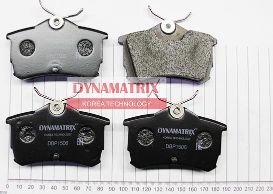 Dynamatrix DBP1506 - Kit de plaquettes de frein, frein à disque cwaw.fr