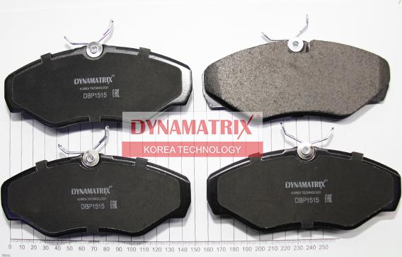 Dynamatrix DBP1515 - Kit de plaquettes de frein, frein à disque cwaw.fr