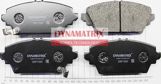 Dynamatrix DBP1580 - Kit de plaquettes de frein, frein à disque cwaw.fr