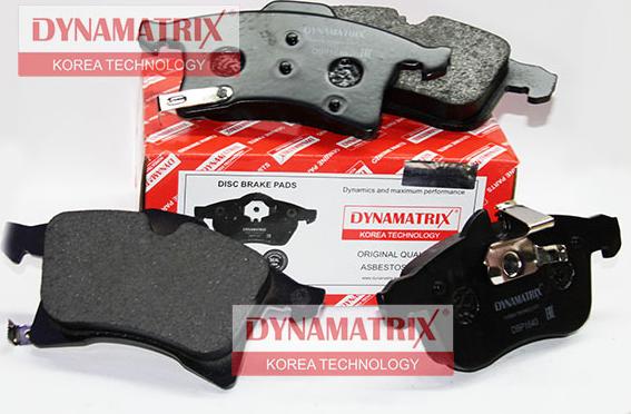 Dynamatrix DBP1640 - Kit de plaquettes de frein, frein à disque cwaw.fr