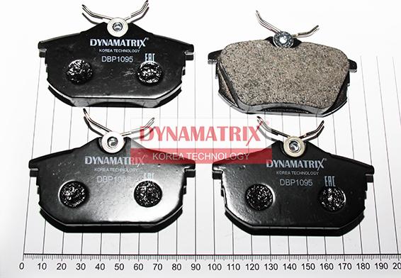 Dynamatrix DBP1095 - Kit de plaquettes de frein, frein à disque cwaw.fr