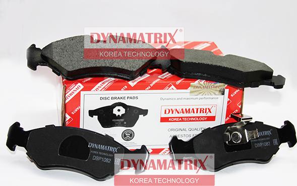 Dynamatrix DBP1082 - Kit de plaquettes de frein, frein à disque cwaw.fr