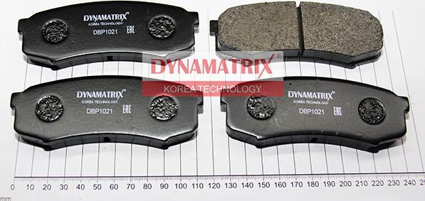 Dynamatrix DBP1021 - Kit de plaquettes de frein, frein à disque cwaw.fr