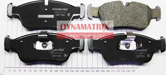 Dynamatrix DBP1300 - Kit de plaquettes de frein, frein à disque cwaw.fr