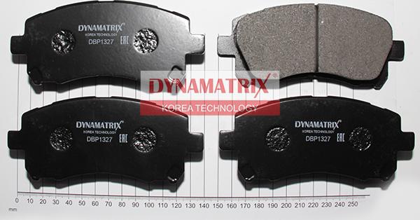 Dynamatrix DBP1327 - Kit de plaquettes de frein, frein à disque cwaw.fr