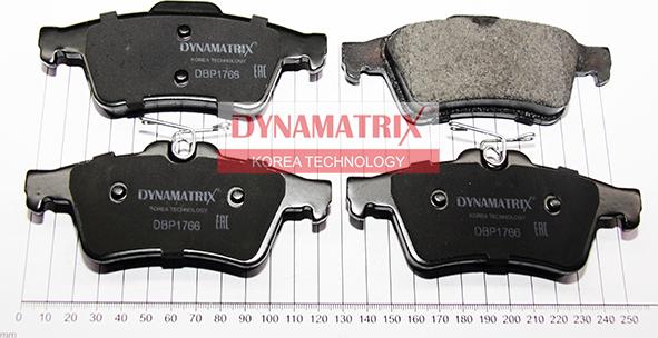 Dynamatrix DBP1766 - Kit de plaquettes de frein, frein à disque cwaw.fr