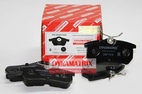 Dynamatrix DBP319 - Kit de plaquettes de frein, frein à disque cwaw.fr