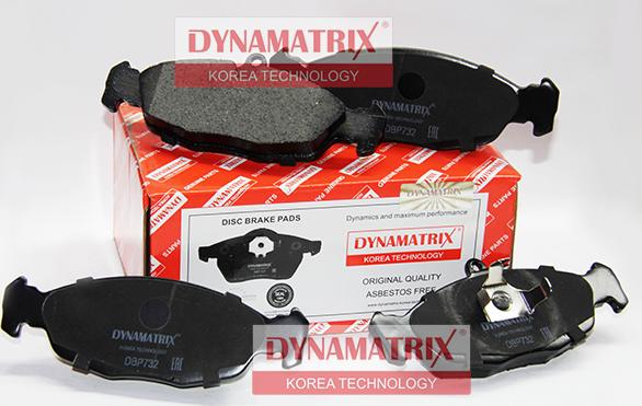 Dynamatrix DBP732 - Kit de plaquettes de frein, frein à disque cwaw.fr