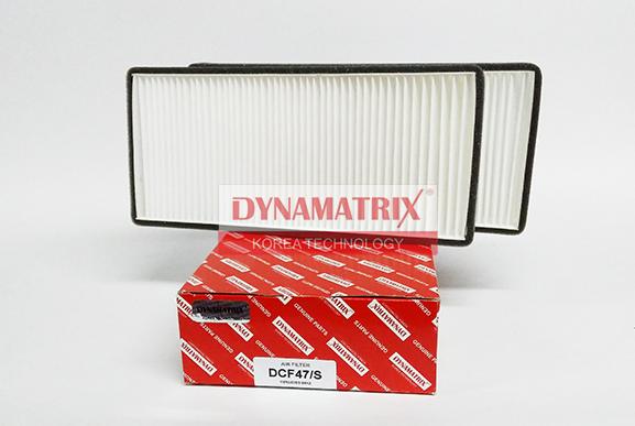 Dynamatrix DCF47/S - Filtre, air de l'habitacle cwaw.fr