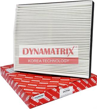 Dynamatrix DCF54 - Filtre, air de l'habitacle cwaw.fr