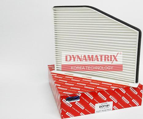 Dynamatrix DCF181 - Filtre, air de l'habitacle cwaw.fr