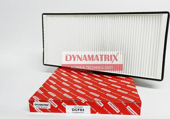 Dynamatrix DCF83 - Filtre, air de l'habitacle cwaw.fr