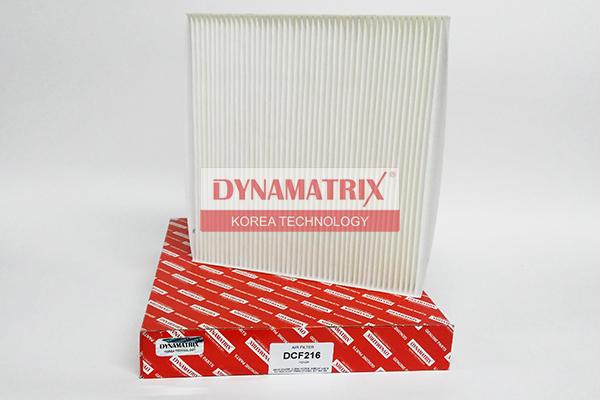 Dynamatrix DCF216 - Filtre, air de l'habitacle cwaw.fr