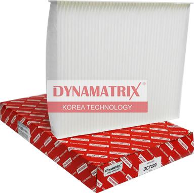 Dynamatrix DCF220 - Filtre, air de l'habitacle cwaw.fr